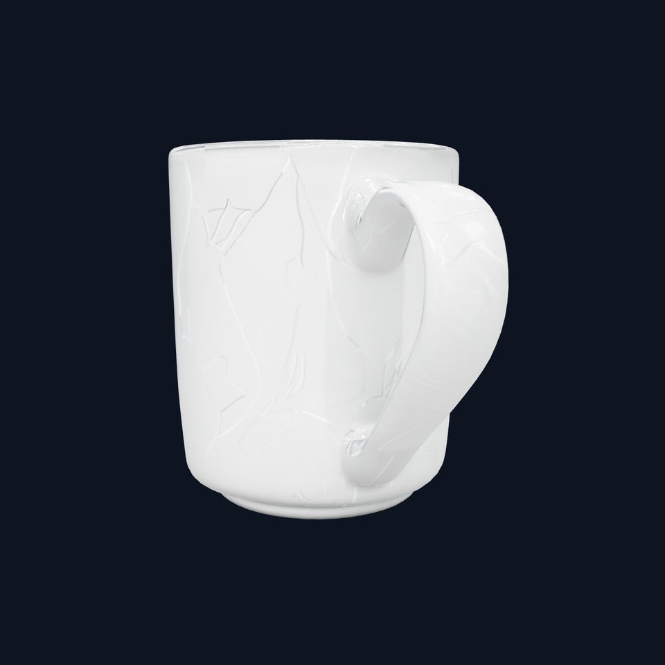 Colorful Ceramic Mug Model Pack with Autumn Design